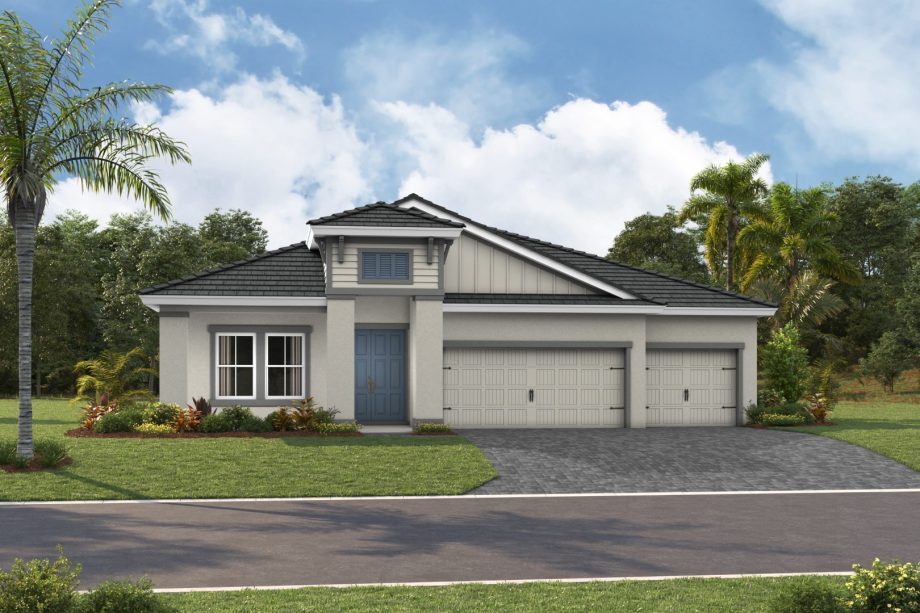 Bayport I exterior elevation 3, artist's rendering