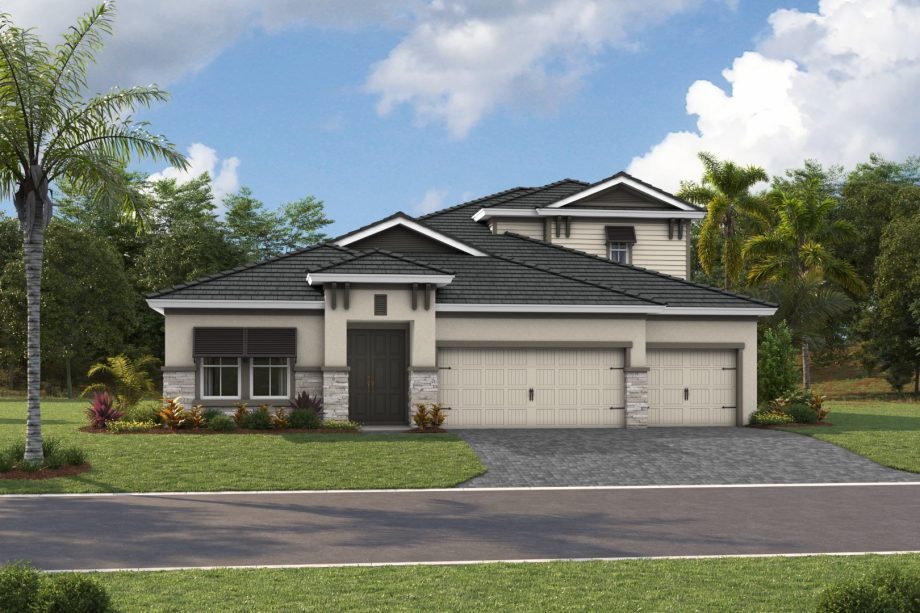 Bayport II exterior elevation 4, artist's rendering
