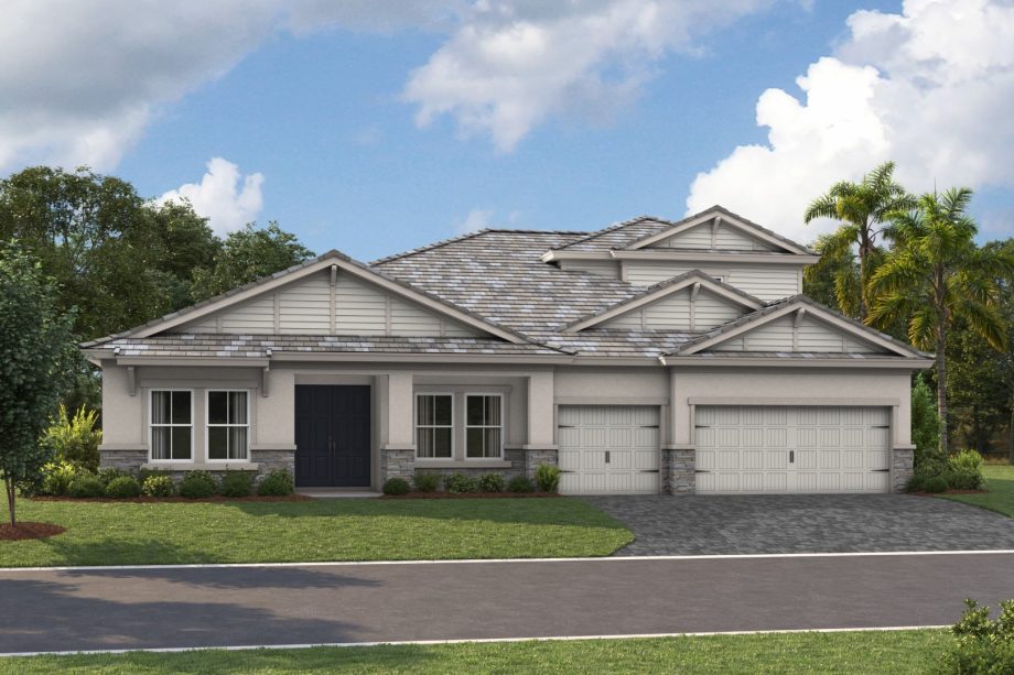 Cedar Key II exterior elevation 2, artist's rendering