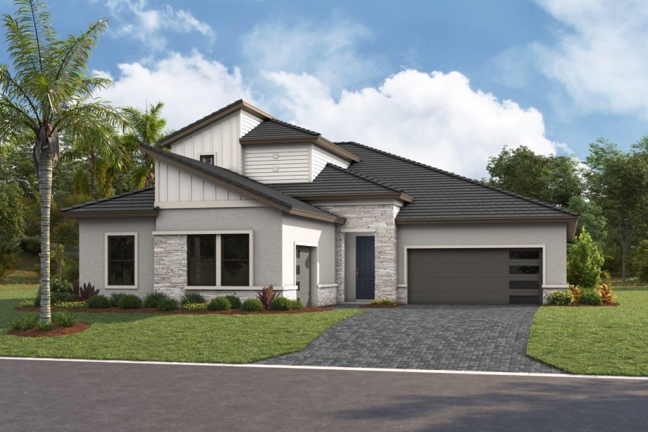 Gasparilla II exterior elevation 2, artist's rendering