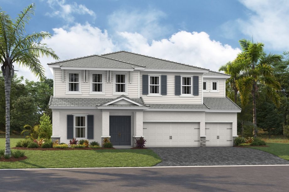 Granada II exterior elevation 2, artist's rendering