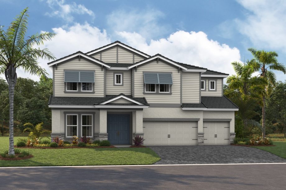 Granada II exterior elevation 3, artist's rendering