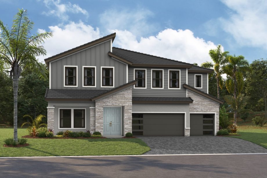 Granada II exterior elevation 4, artist's rendering