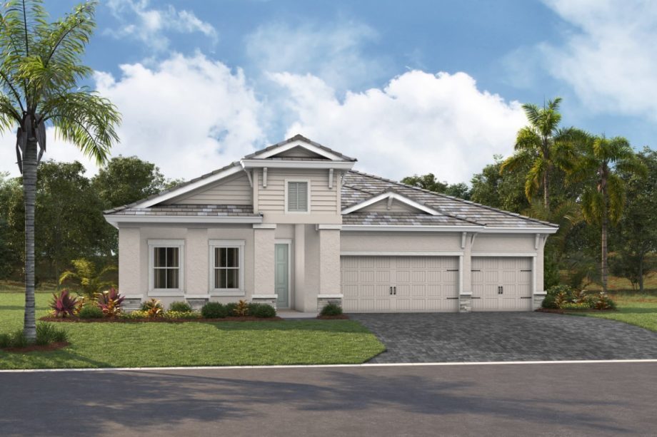 Islamorada I exterior elevation 2, artist's rendering