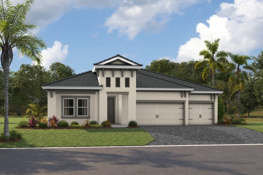 Islamorada I exterior elevation 3, artist's rendering
