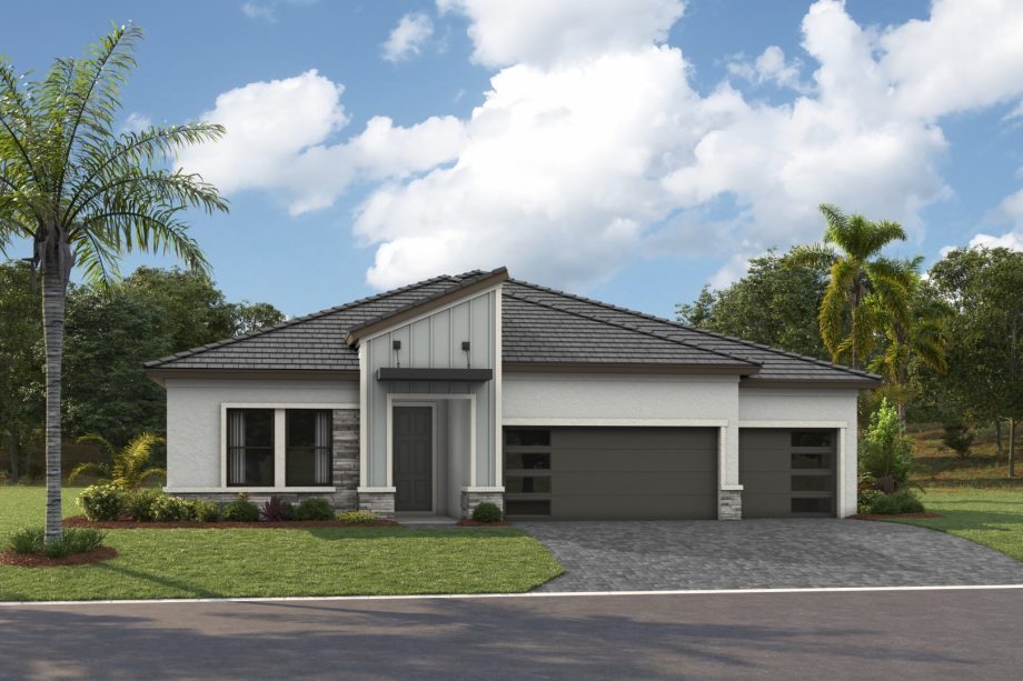 Islamorada I exterior elevation 4, artist's rendering