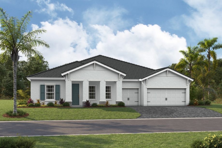 Key West I exterior elevation 2, artist's rendering