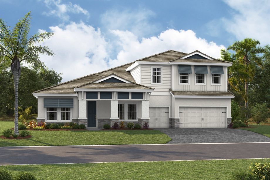 Key West II exterior elevation 3, artist's rendering
