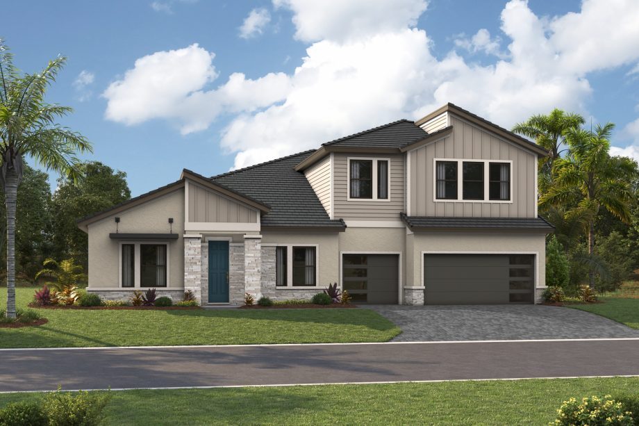 Key West II exterior elevation 4, artist's rendering