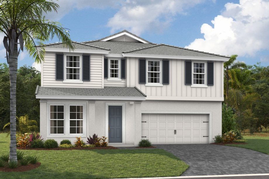 Kingfisher exterior elevation 3, artist's rendering