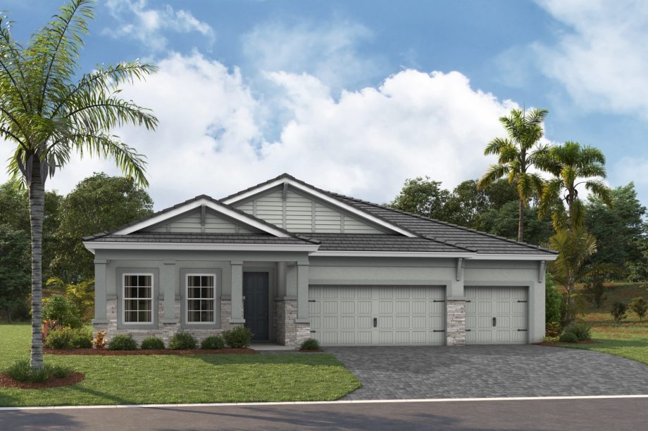 Longboat I exterior elevation 2, artist's rendering