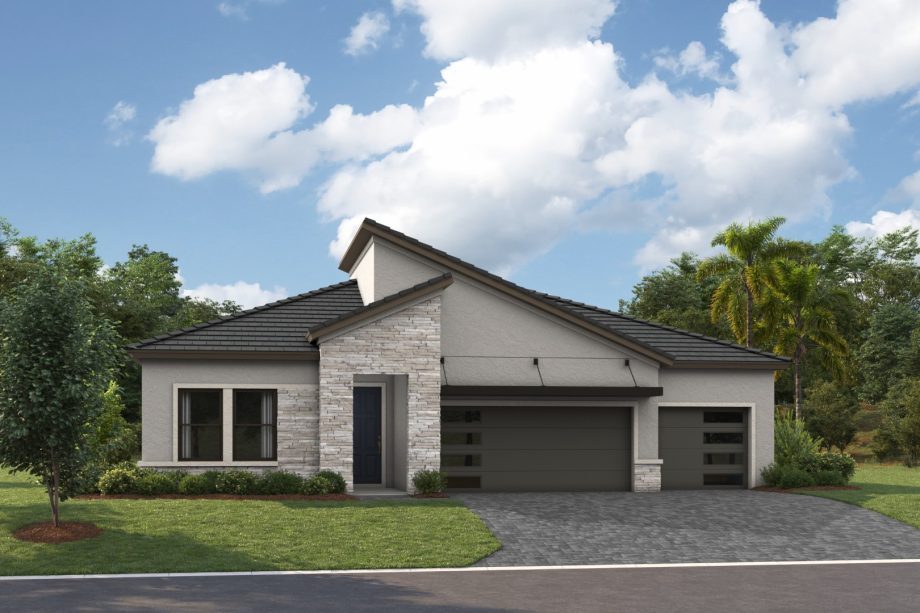 Longboat I exterior elevation 4, artist's rendering
