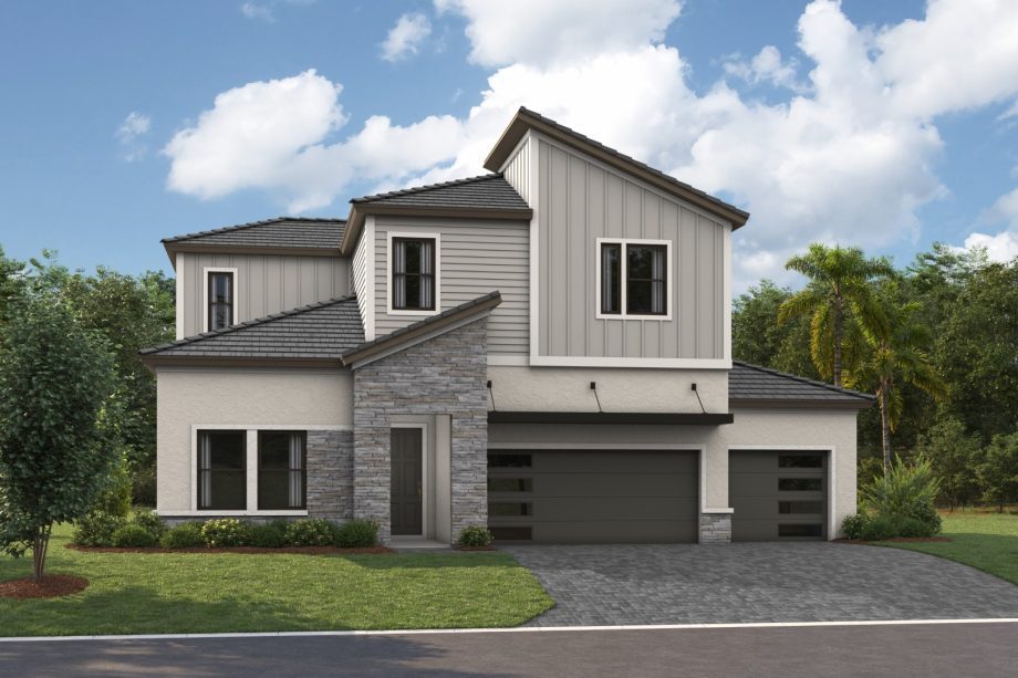 Longboat II exterior elevation 2, artist's rendering