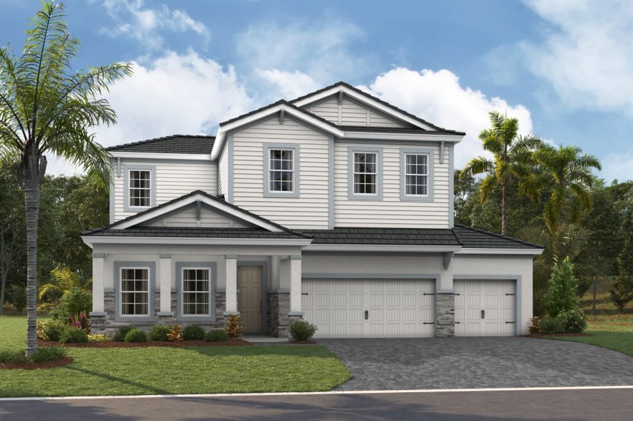 Longboat II exterior elevation 3, artist's rendering