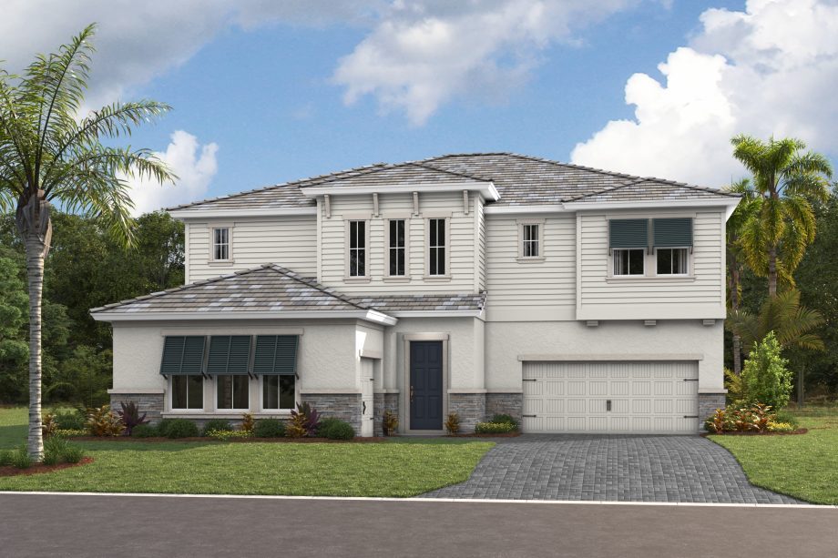 Madeira III exterior elevation 3, artist's rendering