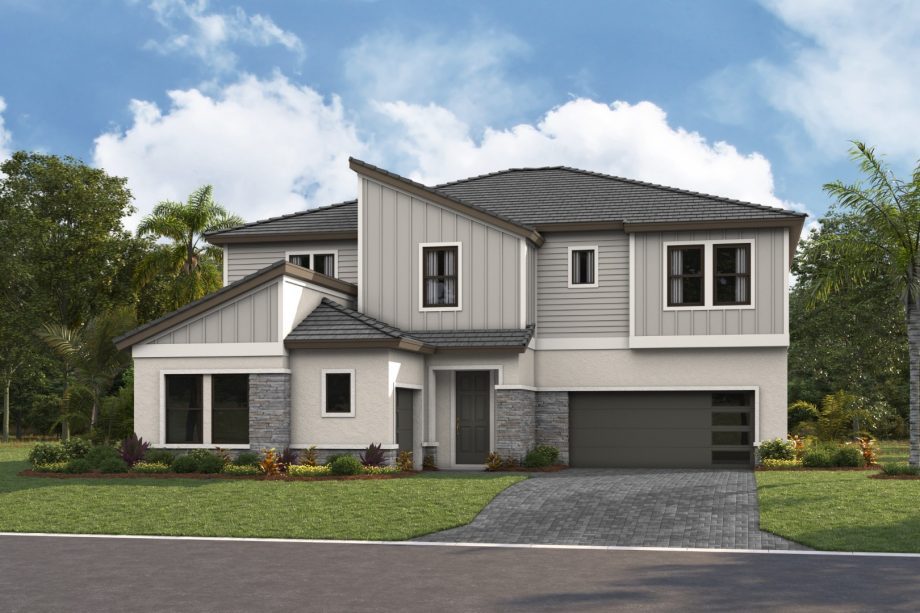 Madeira III exterior elevation 4, artist's rendering