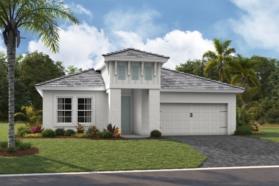 Sandpiper exterior elevation 2, artist's rendering