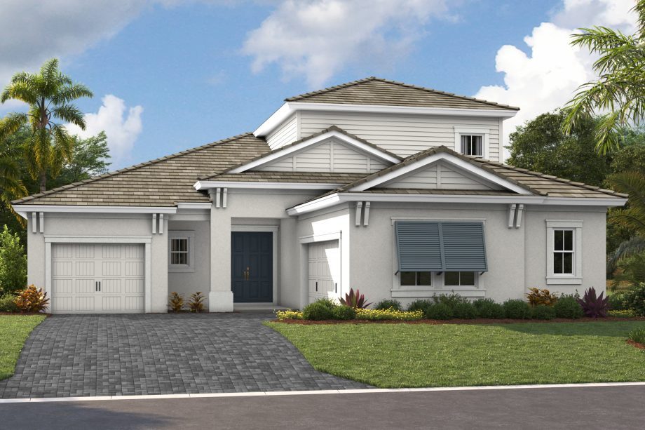 Siesta Key II exterior elevation 4, artist's rendering